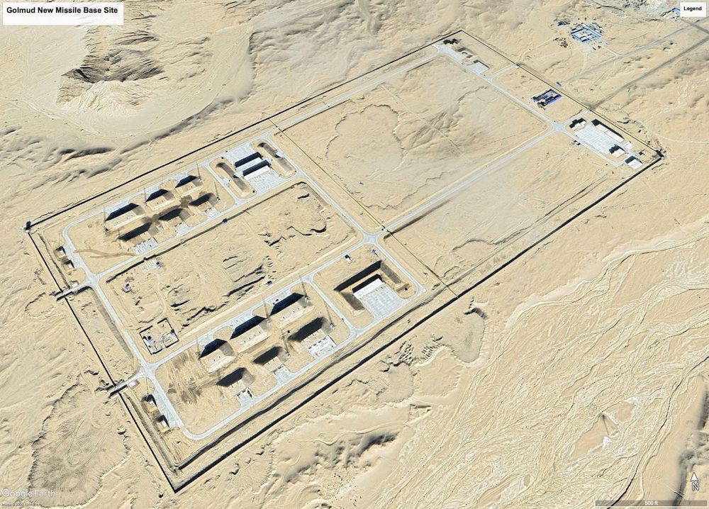 Satellietbeeld toont nieuwe raketbasis van het Chinese Volksbevrijdingsleger nabij Golmud