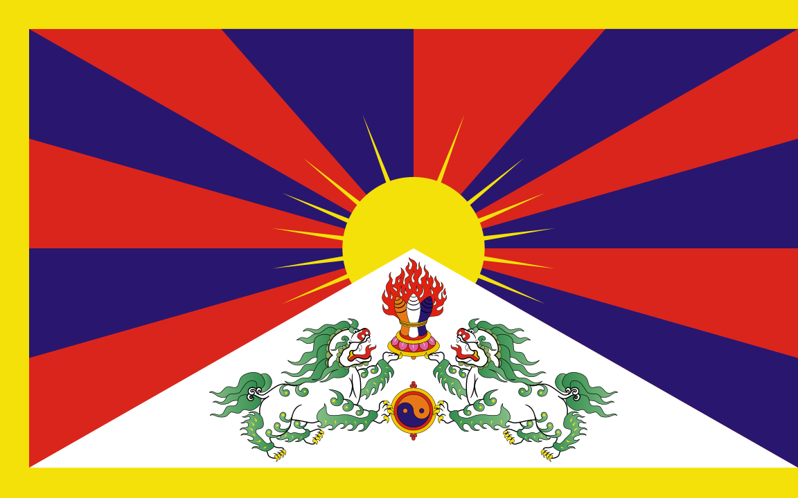 De Tibetaanse vlag