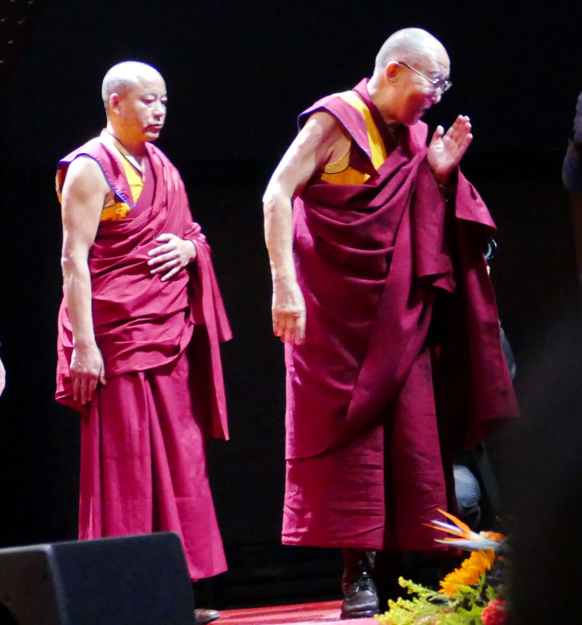 Lezing ZH de Dalai Lama in Rotterdam
